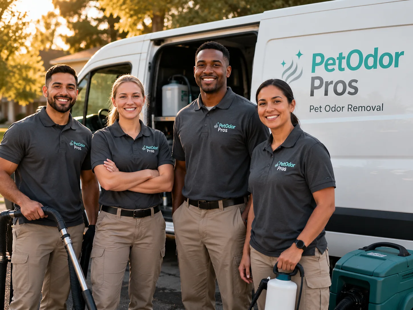 Pet Odor Removal team serving Rescue, CA